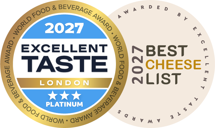 Best in Class Cheese and Dairy Products — Platinum 2027, Excellent Taste Awards List 2027